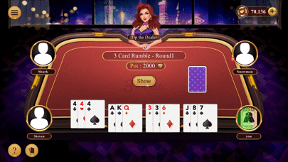 Rumble Rummy third frame, version 1.4.4 screenshot