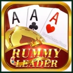 Rummy Leader 1.5.0 APK icon Rummy Leader APK icon, a gold trophy over a green table, version 1.5.0