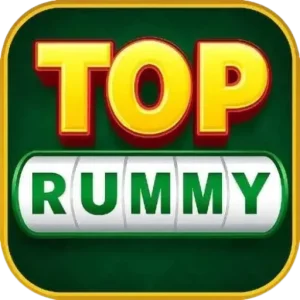 Top Rummy APK icon, a gold crown on a blue tile, version 1.1.6